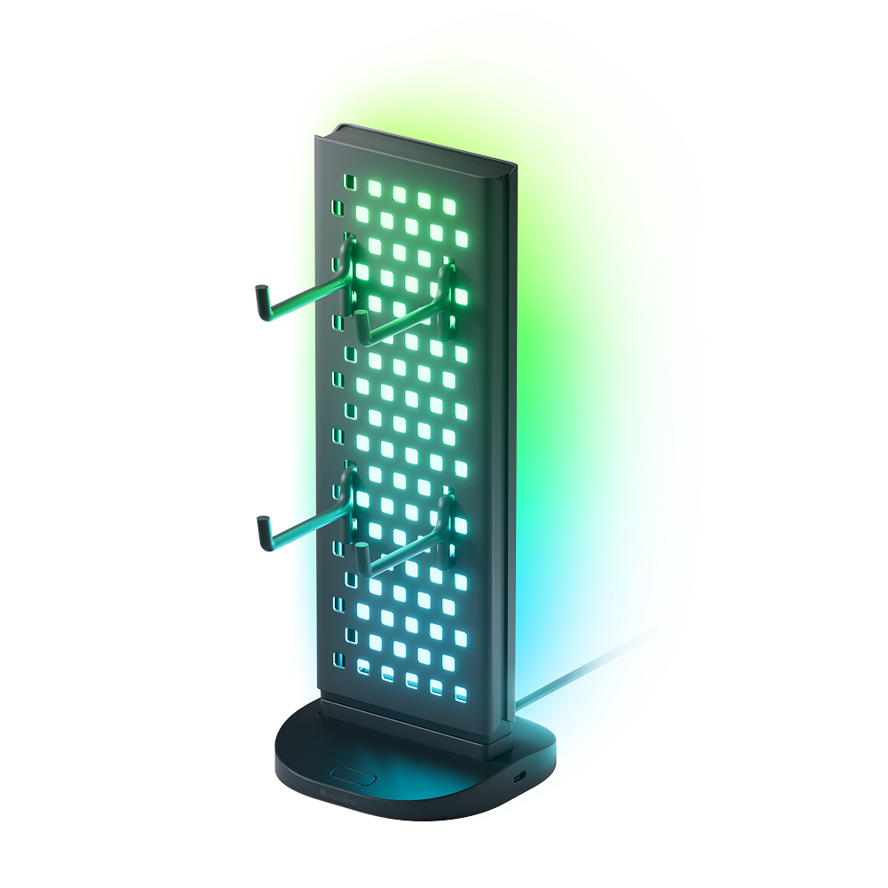 페그보드 데스크 독 (블랙)