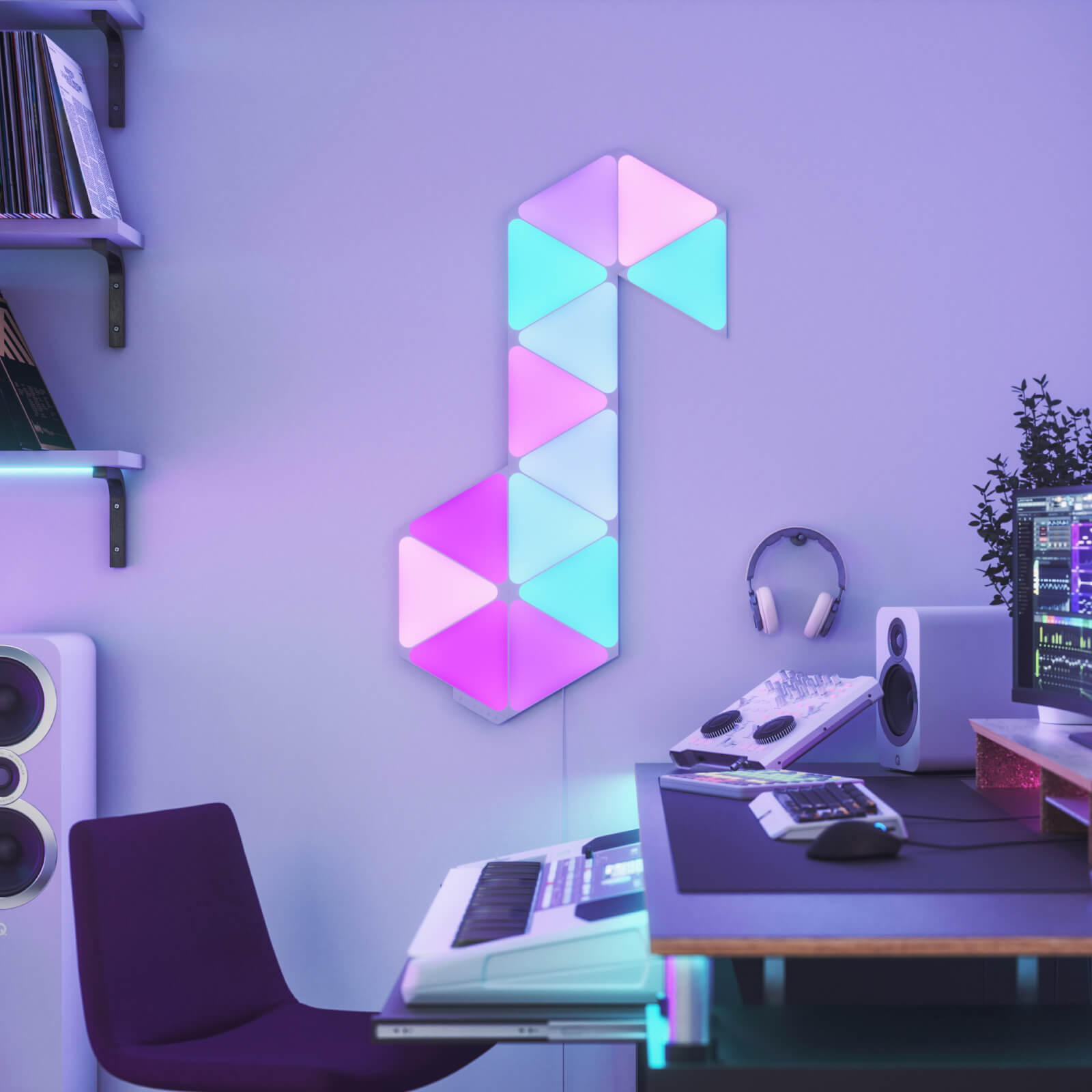 Nanoleaf Shapes Triangles Expansion | Smart LED Light Panels