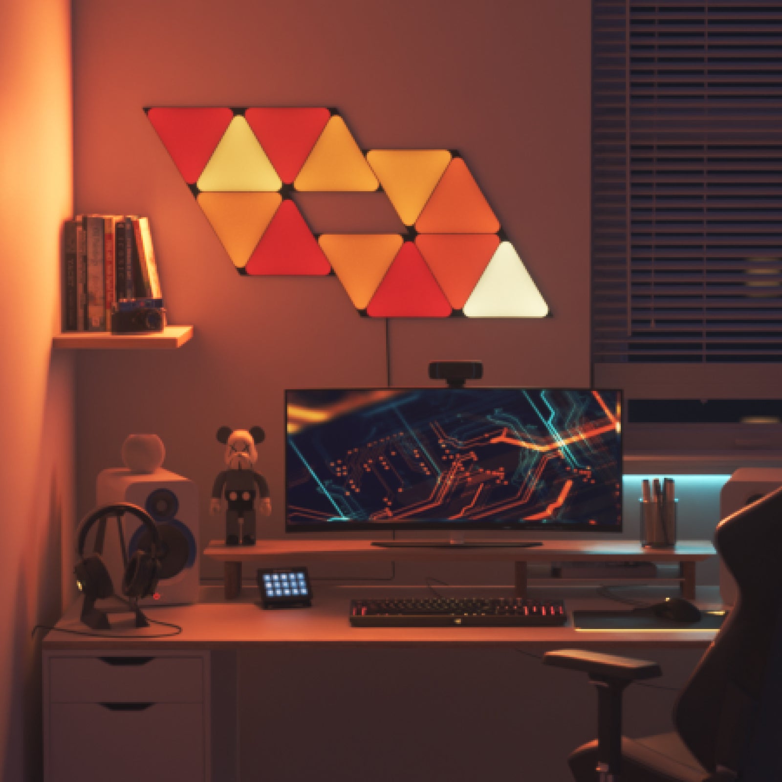 Lampe RGB HypeColor / Nanoleaf / Mural Bang Lampe RGB HypeColor / Nanoleaf / Mural Bang