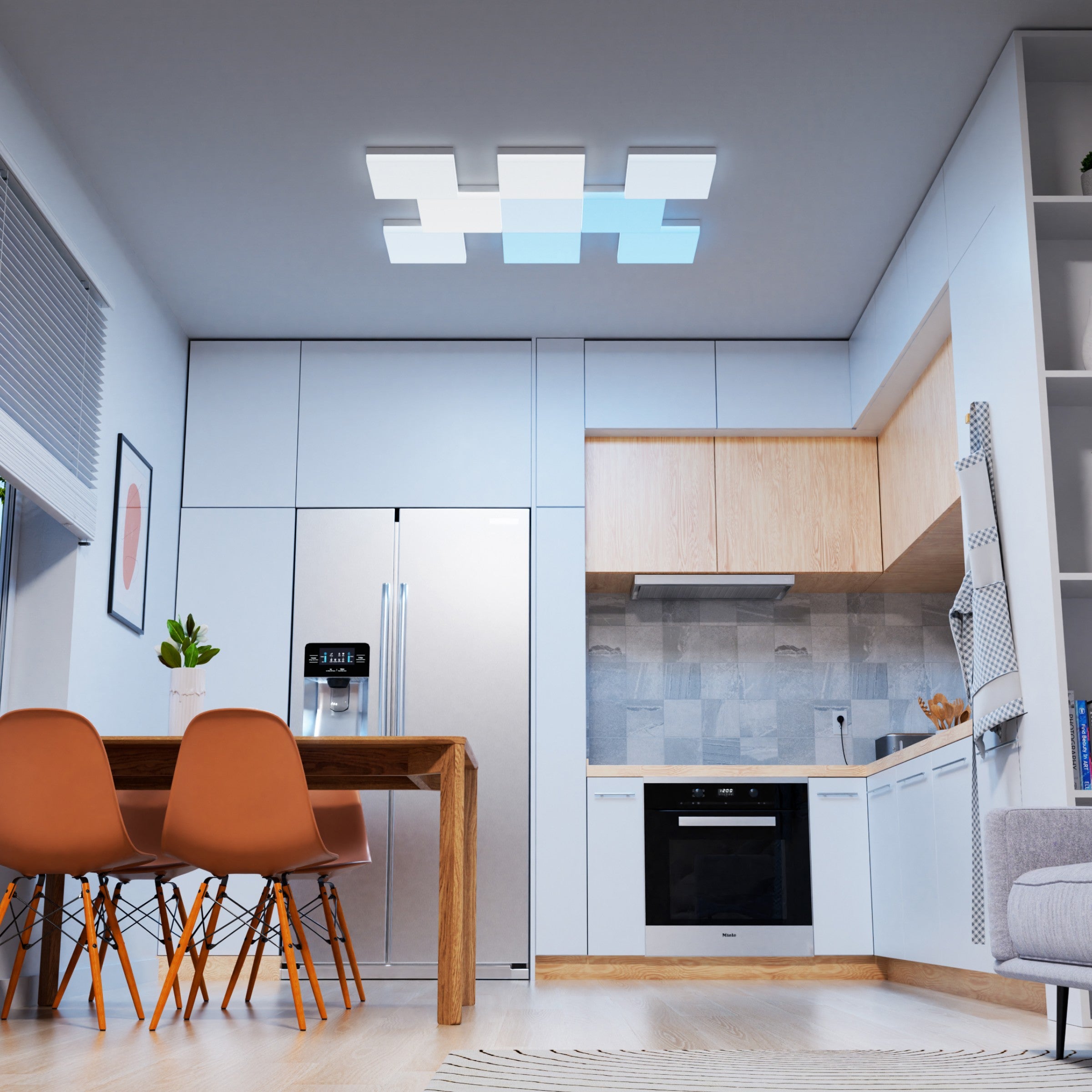 <tc>Nanoleaf</tc> 스카이라이트 스타터 키트(9개 팩)
