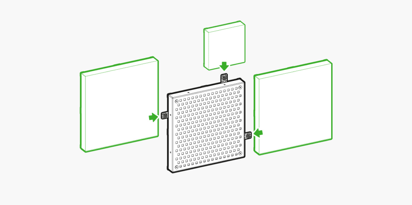 Connecting Multiple Pegboards Step 3