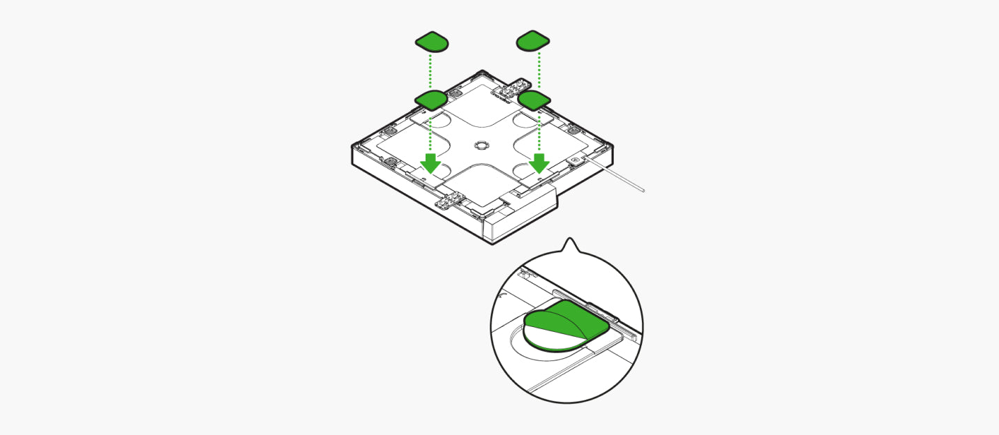 Installing Squares Step 3