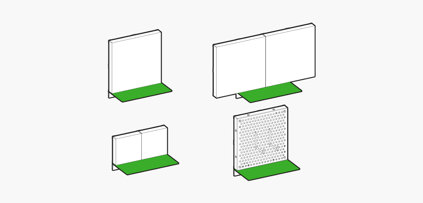Shelf Installation Method A
