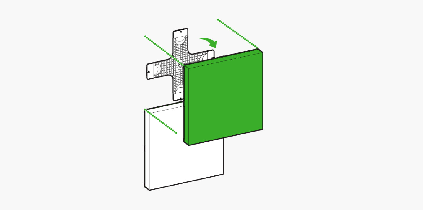 Shelf Installation Method B Step 1