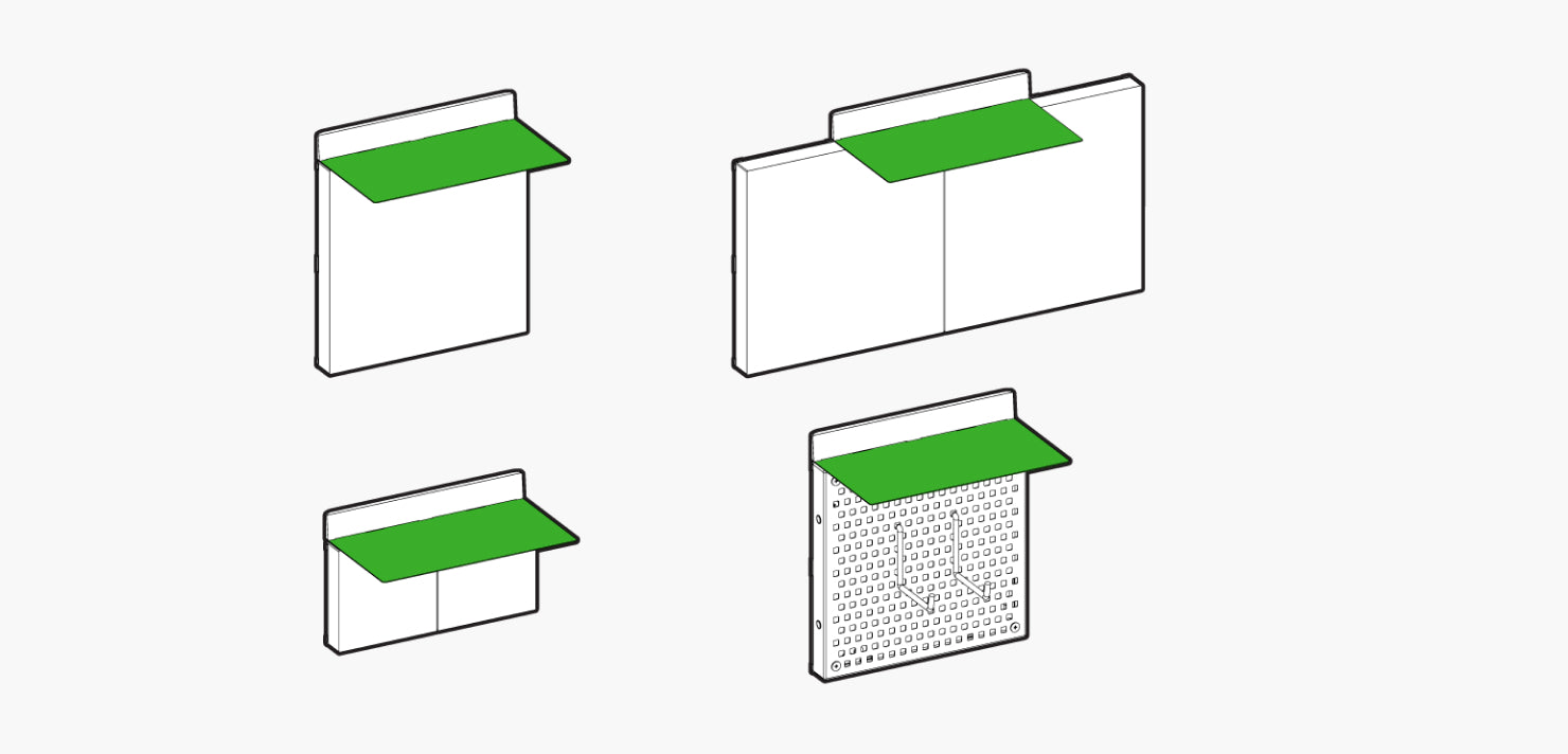 Shelf Installation Method C