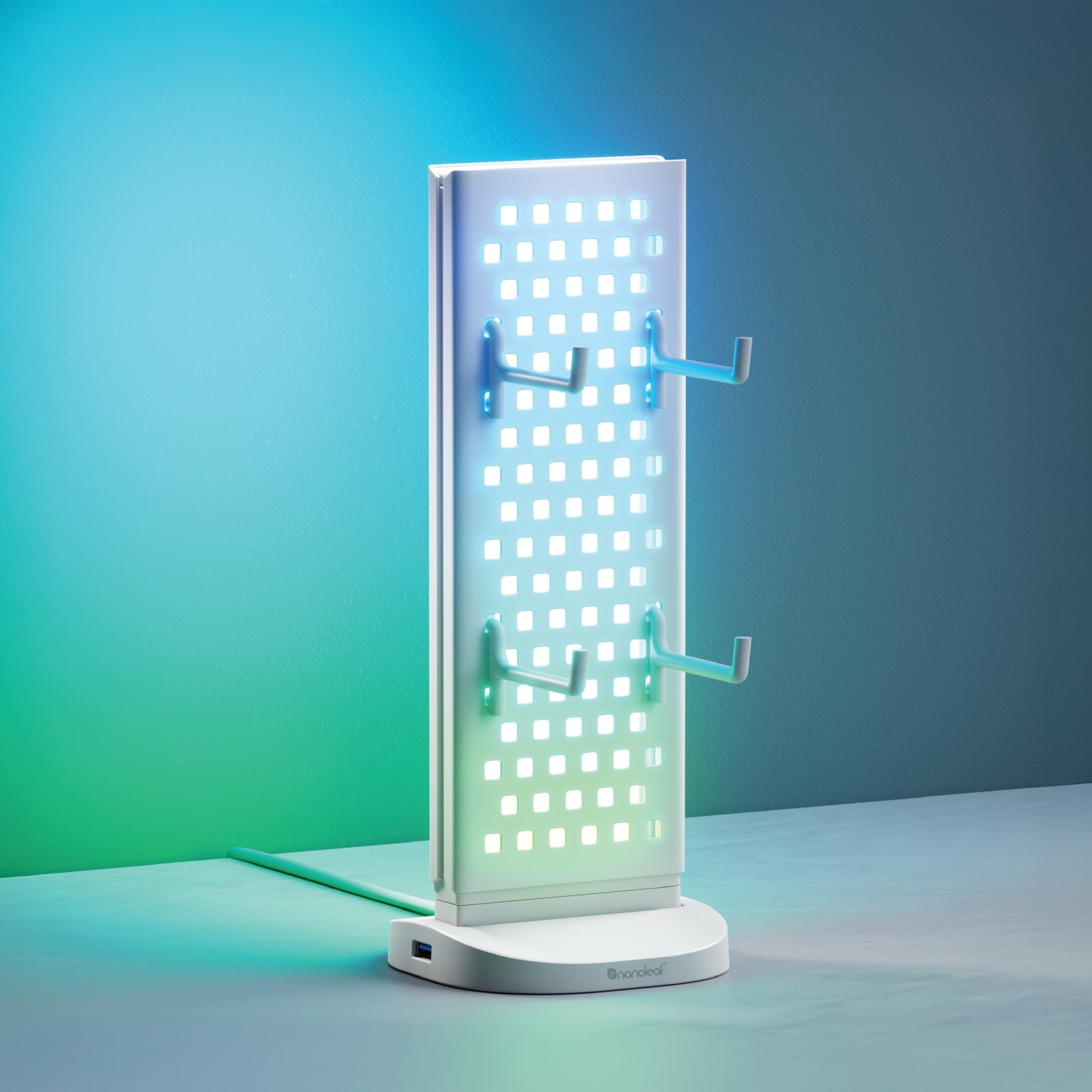 <tc>桌面釘板收納架</tc> (白色)