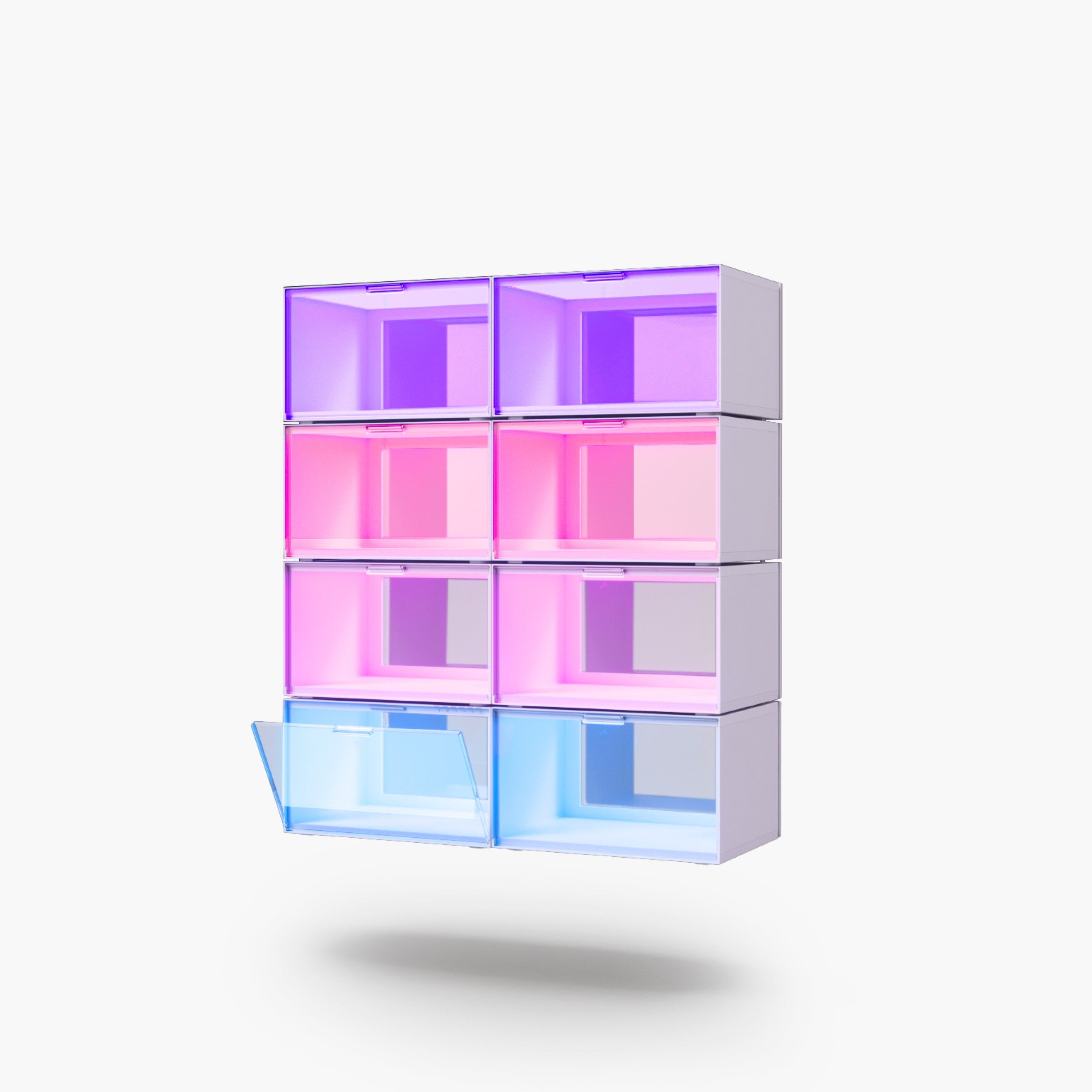 EXPO Smart LED Display Case Starter Kit (8 Pack)