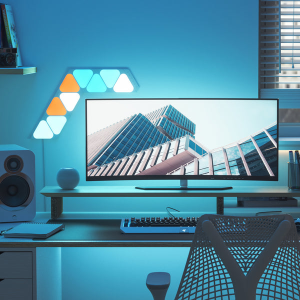 NANOLEAF Shapes トライアングル（8Panels） ホワイト 3-nanoleaf-shapes-light-rgb-