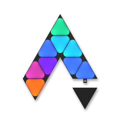 Nanoleaf Shapes Ultra Mini Black Triangles | Limited Edition Smart Nanoleaf Shapes Ultra Mini Black Triangles | Limited Edition Smart