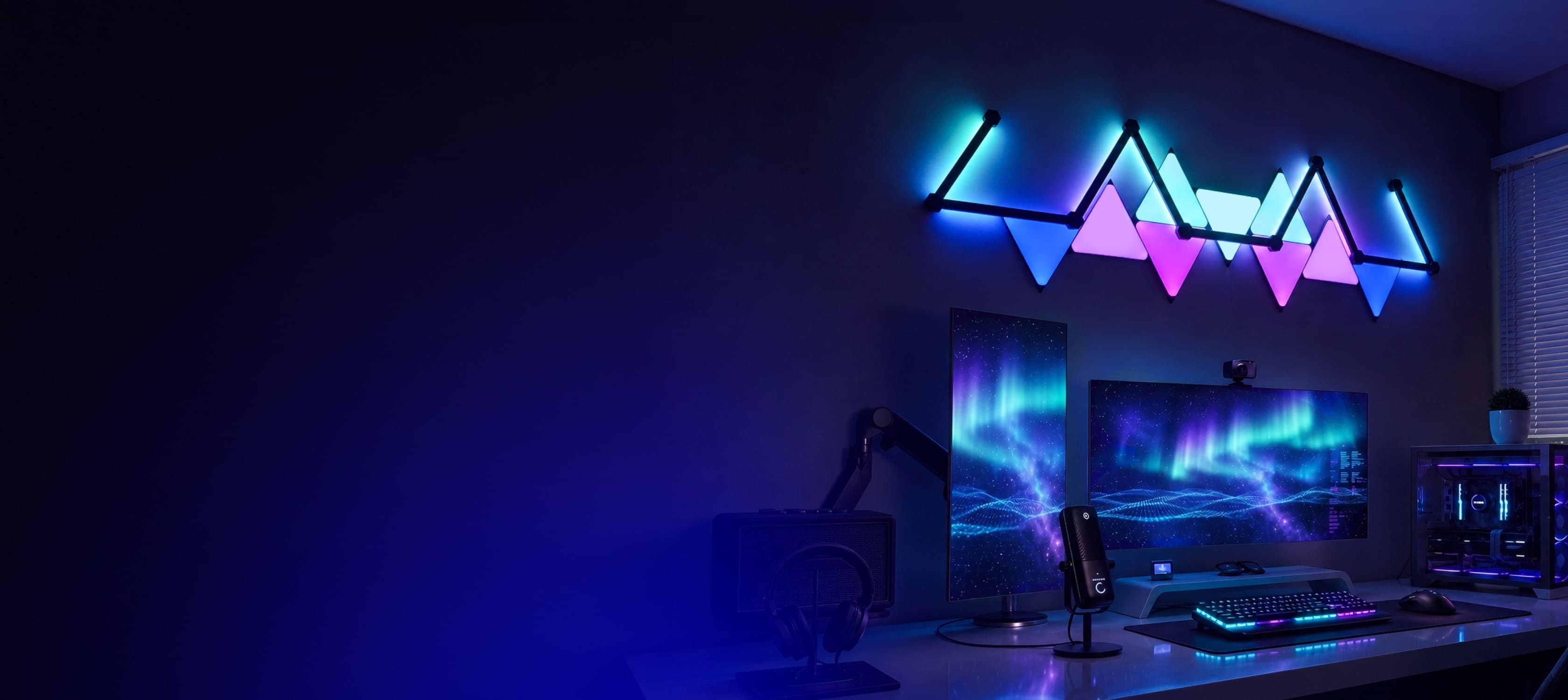 直觀的先進LED照明解決方案，適用於您的家庭或商業場所– Nanoleaf Shop