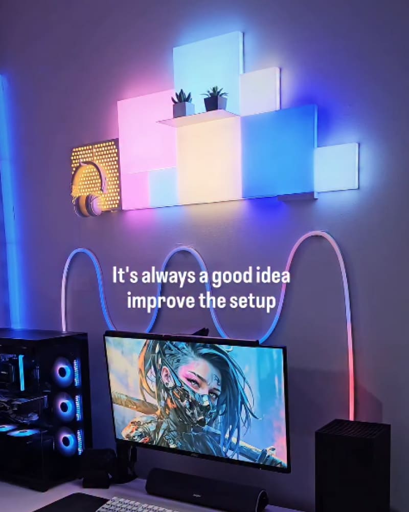 Nanoleaf | LED Light Panels, AI-Powered Experiences & Wellness